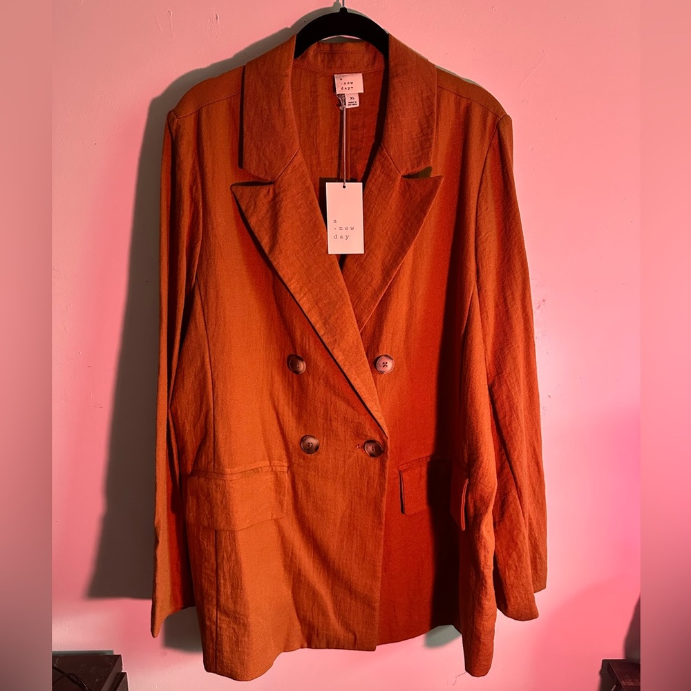 A New Day Orange Cardigan